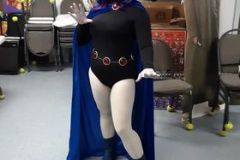 Marz Stardust cosplaying as Raven FCBD 2021